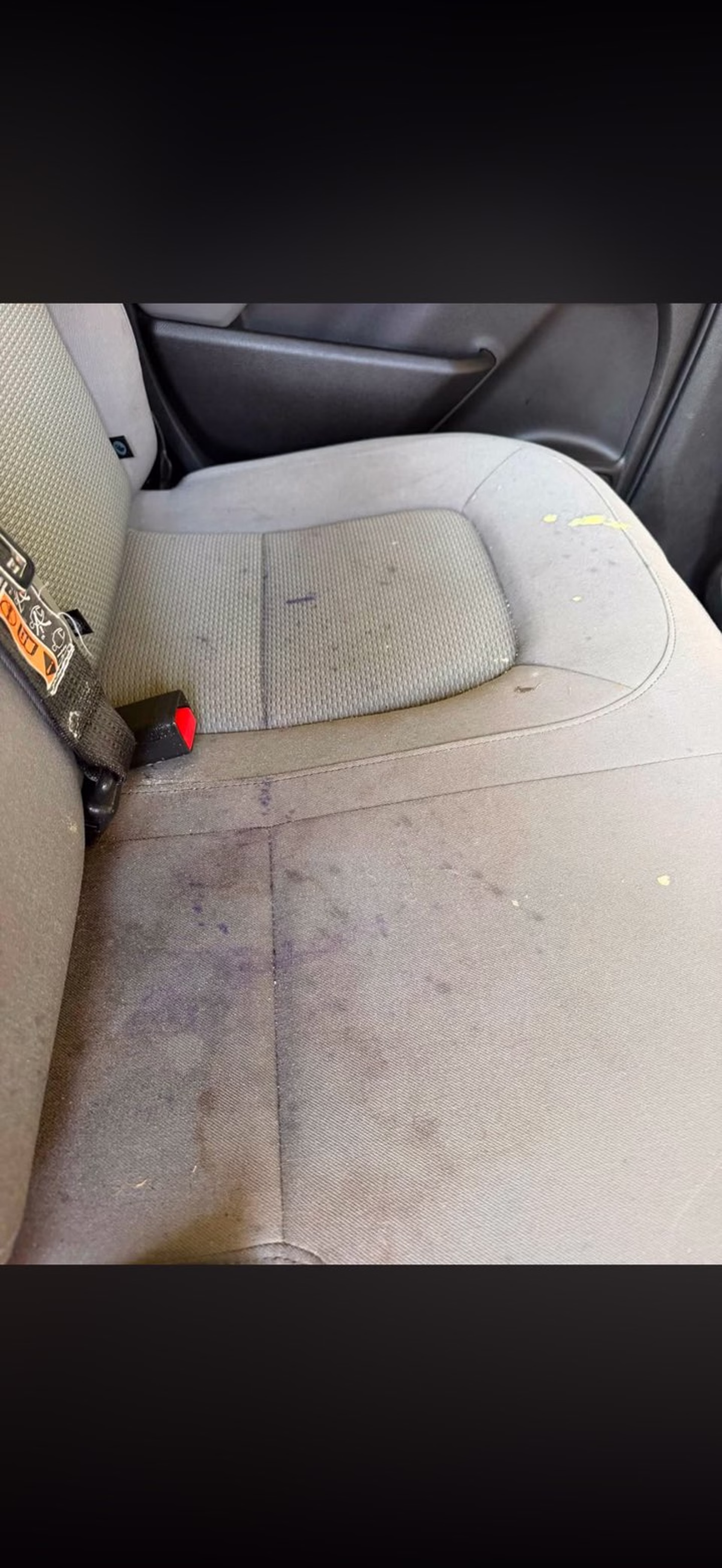Seat Before Restoration
